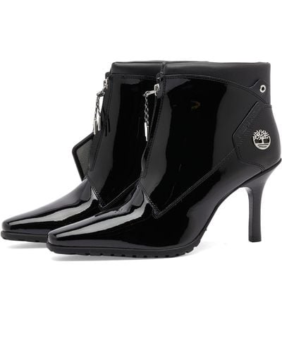 Timberland X Veneda Carter Front Zip Heel Boot - Black