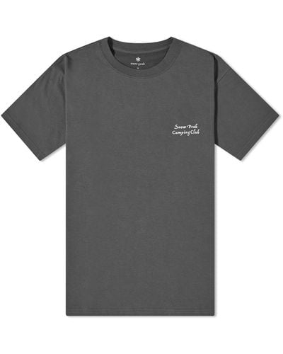 Snow Peak Camping Club T-Shirt - Grey