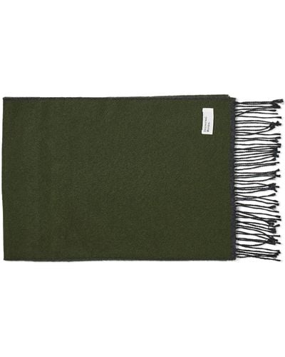 Universal Works Double Sided Scarf - Green