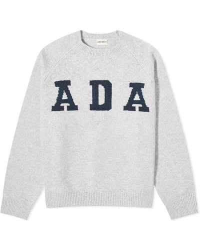 Women's Oversized 'ADA' Hoodie - Grey