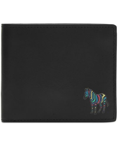 Paul Smith Zebra Bifold Wallet - Black