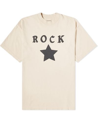 Pleasures X N.E.R.D Rock Star T-Shirt - Natural