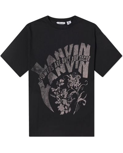 Lanvin X Future Printed T-Shirt - Black