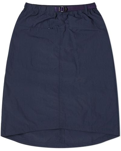 Gramicci Nylon Packable Midi Skirt - Blue