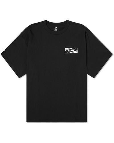 T-shirts up off to | Lyst | 50% Women Online for Converse Sale