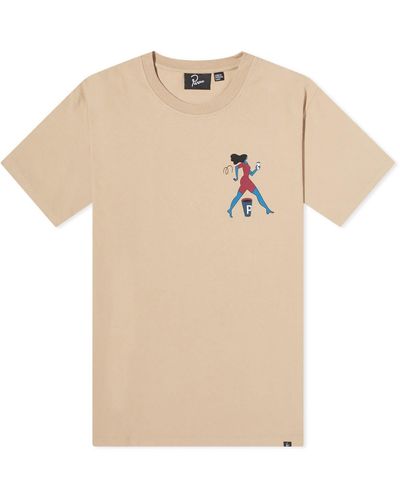 by Parra Questioning T-Shirt - Natural