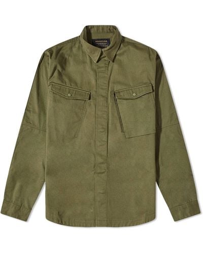 Maharishi Organic Twill Miltype Custom Overshirt - Green