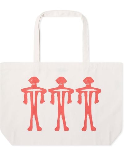 The Trilogy Tapes Dogu Record Tote - Red