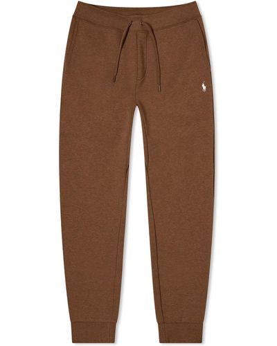 Polo Ralph Lauren Double Knit Sweat Trousers - Brown
