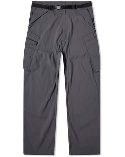 ACRONYM Nylon Stretch Cargo Pants - Gray