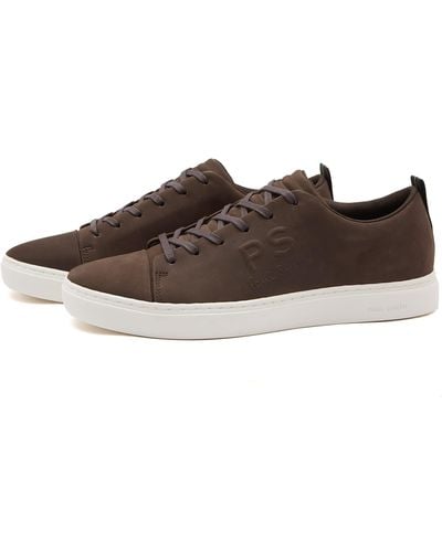 Paul Smith Lee Suede Trainers - Brown