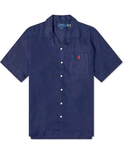 Polo Ralph Lauren Linen Vacation Shirt - Blue