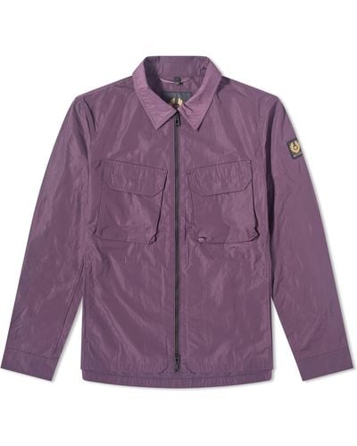 Belstaff Staunton Overshirt - Purple