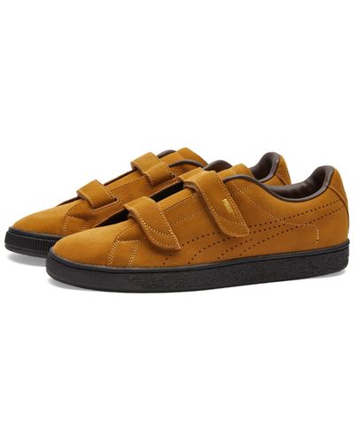 PUMA X Noah Suede Classic Velcro Sneakers - Brown