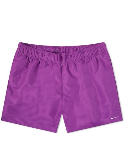 Nike Swim Essential 5" Volley Shorts - Purple