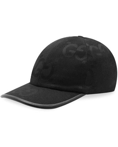 Gucci Jumbo Gg Baseball Cap - Black