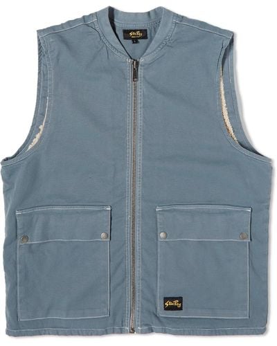Stan Ray Works Vest - Blue
