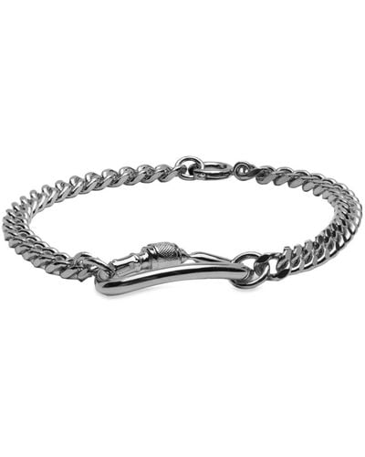 A.P.C. Lock Bracelet - Metallic
