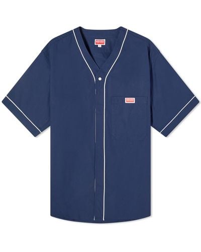 KENZO Baseball Shirt - Blue