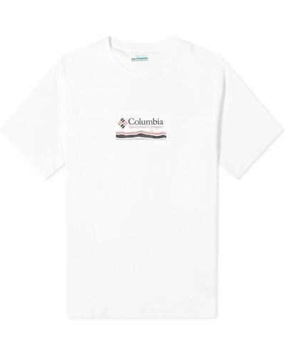 Columbia Explorers Canyon Herritage Back Graphic T-Shirt - White