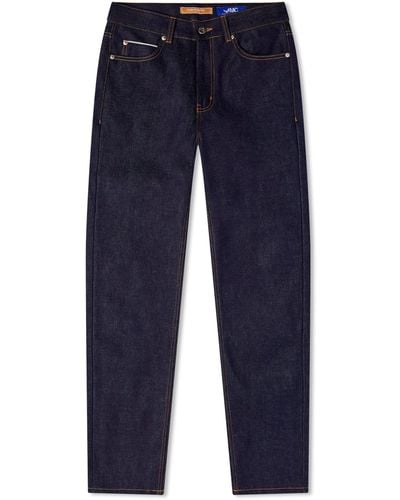FRIZMWORKS Og Selvedge Regular Denim Jeans - Blue