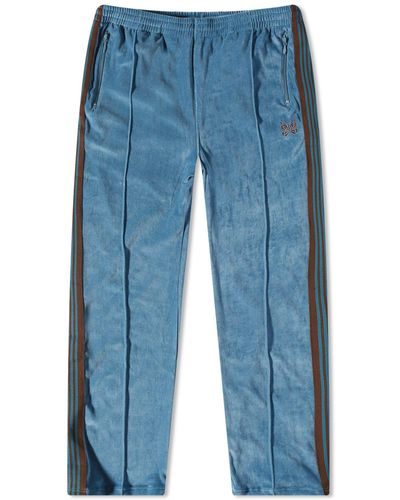 Needles Velour Track Trousers in Red for Men Lyst Canada