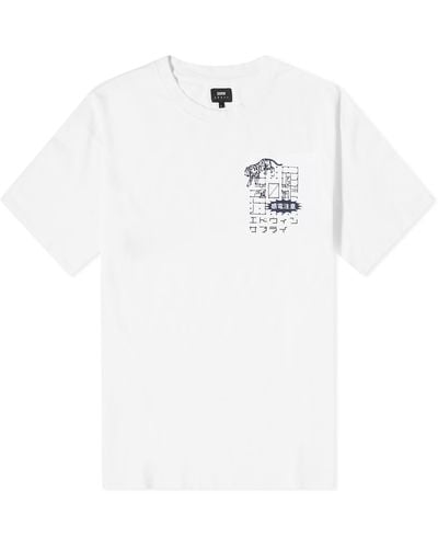Edwin Hazardous Voltage T-Shirt - White