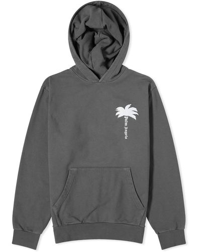 Palm Angels Popover Hoody - Grey