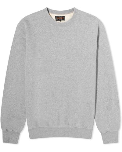 Beams Plus Crew Sweatshirt - Grey