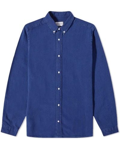 Oliver Spencer Brook Shirt - Blue