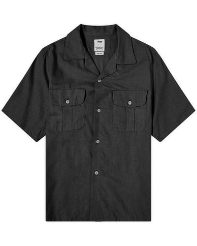Visvim Keesey Short Sleeve Shirt - Black