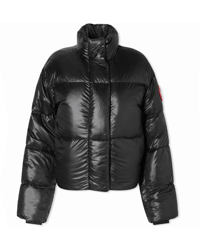 Canada Goose Cypress Cropped Puffer Jacket - Black