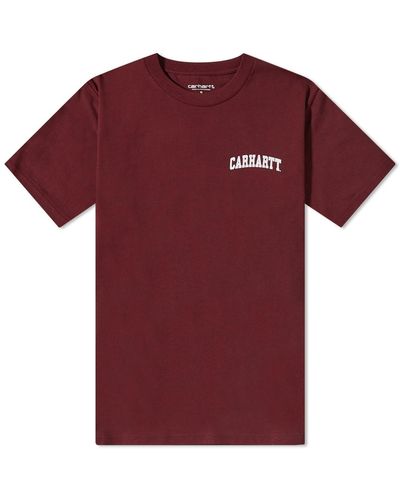 Carhartt College Script T-shirt - Red