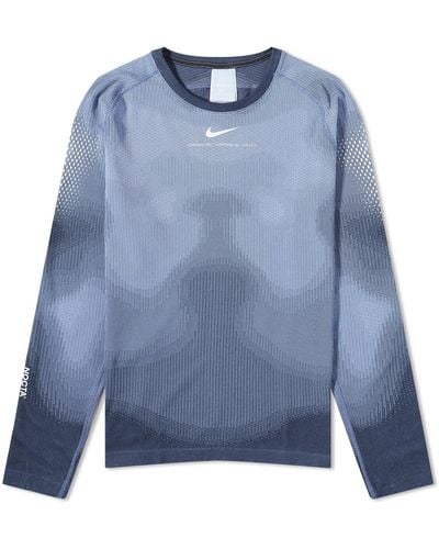 Nike X Nocta Knit Long Sleeve Top - Blue