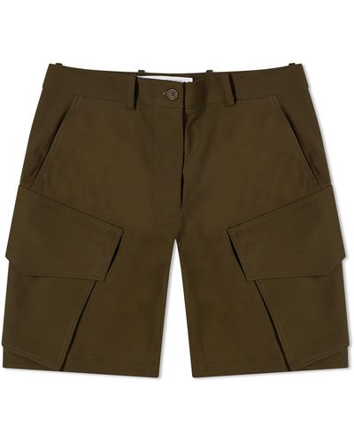 JW Anderson Cargo Tailored Shorts - Green