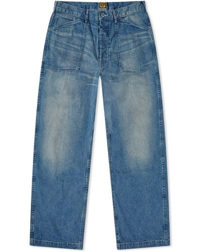 Human Made Loose Denim Jeans - Blue
