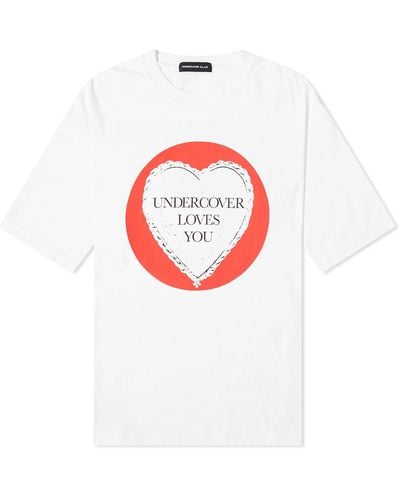 Undercover Loves You T-Shirt - White