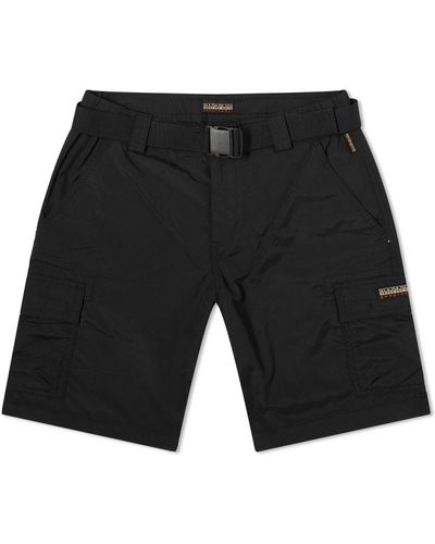 Napapijri Slow Lake Cargo Shorts - Black