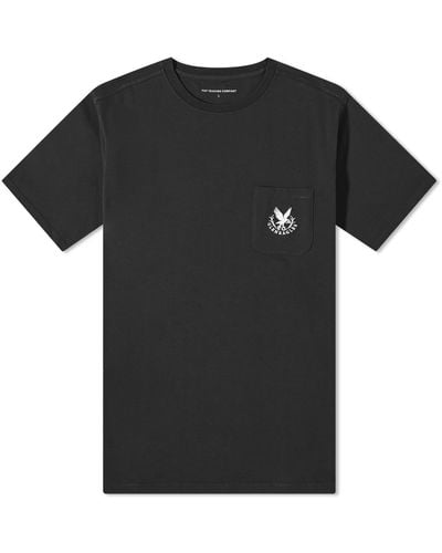 Pop Trading Co. X Gleneagles By End. Logo Pocket T-Shirt - Black