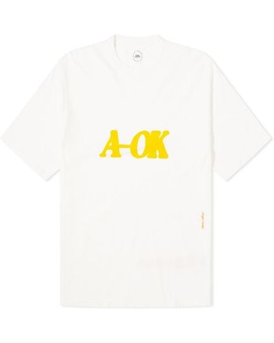 Magic Castles A-Ok T-Shirt - Yellow