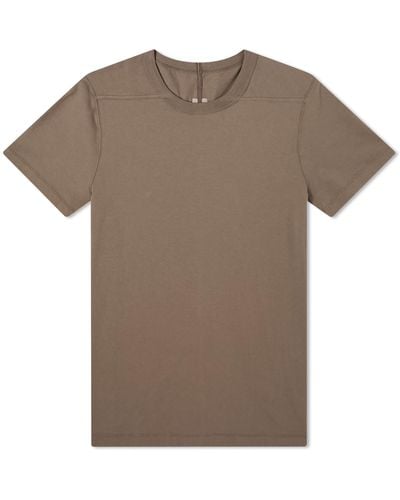 Rick Owens Short Level T-Shirt - Brown