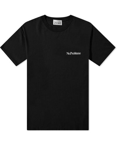 Aries Mini Problemo T-Shirt - Black