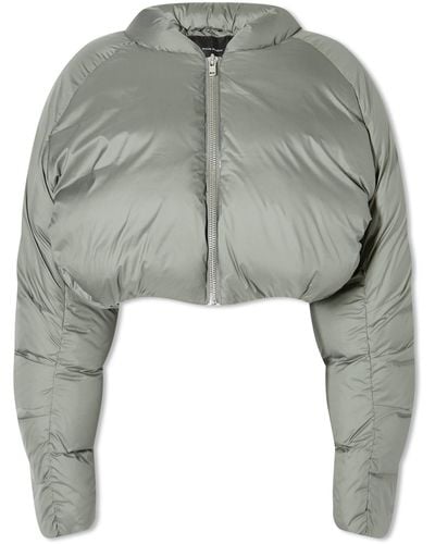 ENTIRE STUDIOS UVR mock-neck padded jacket - Brown