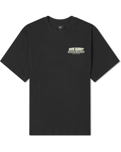 Edwin Gardening Services T-Shirt - Black