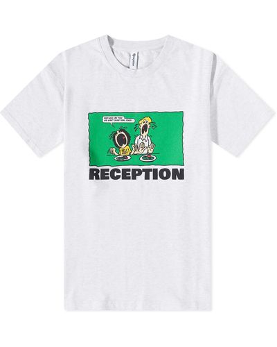Reception Boo T-shirt - White