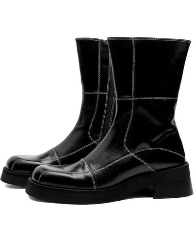 Miista Heya Ankle Boots - Black
