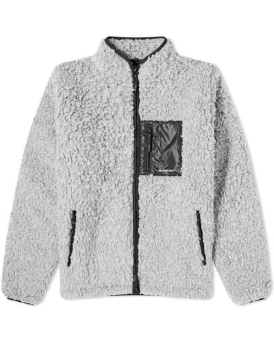 MKI Miyuki-Zoku Fur Fleece Track Jacket - Gray