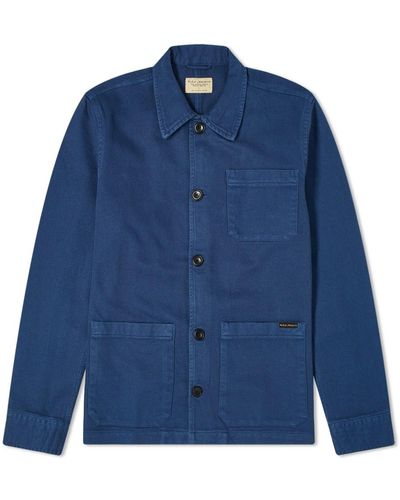 Nudie Jeans Nudie Barney Worker Jacket - Blue