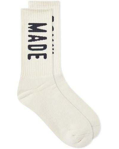 Human Made Hm Logo Socks - White