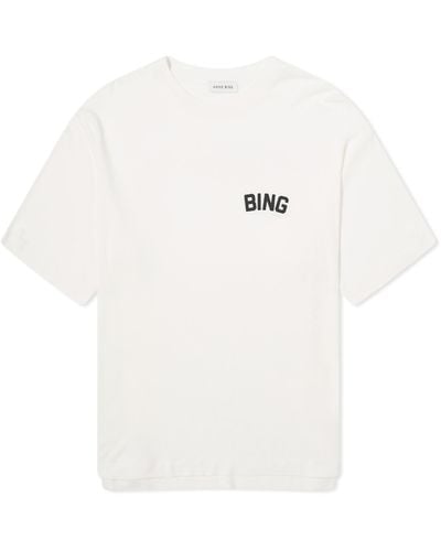 Anine Bing Louis T-Shirt Hollywood - White